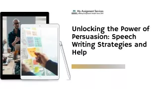 unlocking the power of persuasion speech writing
