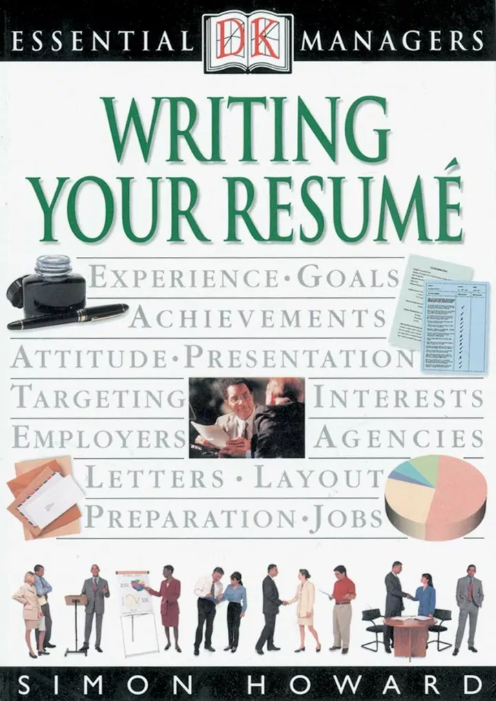 dk essential managers writing your resume