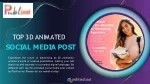 Top 3D animated social media post - slide 1