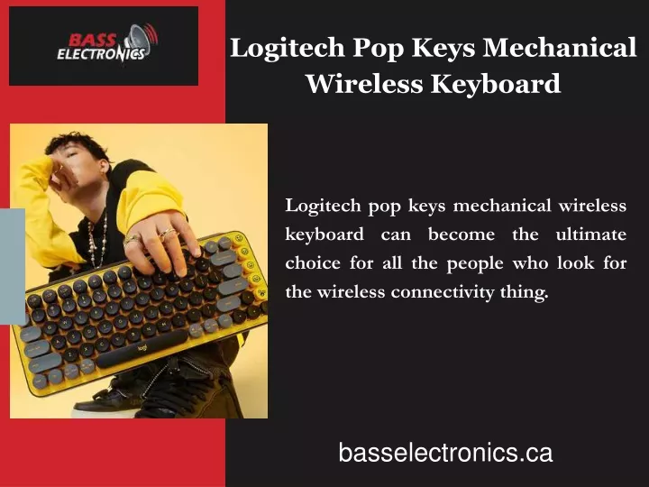 logitech pop keys mechanical wireless keyboard