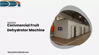 Commercial Fruit Dehydrator Machine