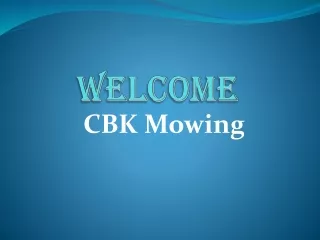 welcome