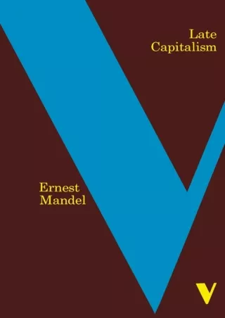 [EPUB] DOWNLOAD Late Capitalism (Verso Classics)