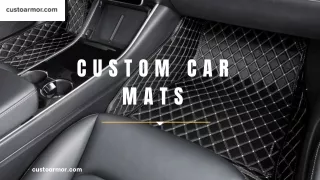 Custom Car Mats