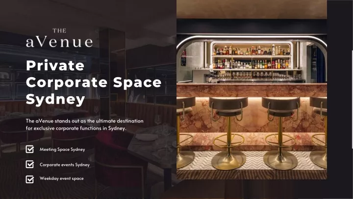 private corporate space sydney