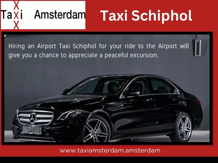 taxi schiphol