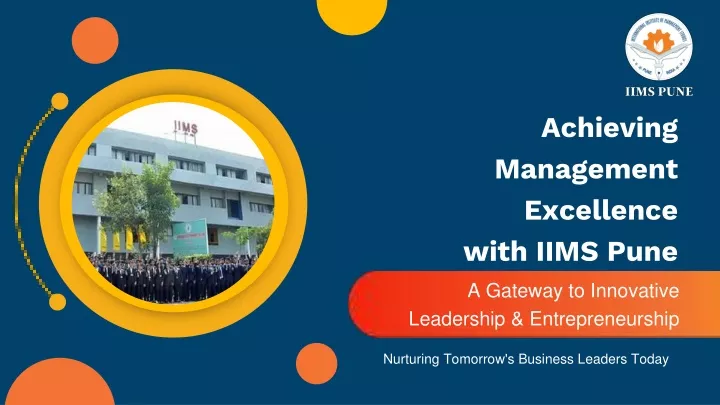 achieving management excellence with iims pune