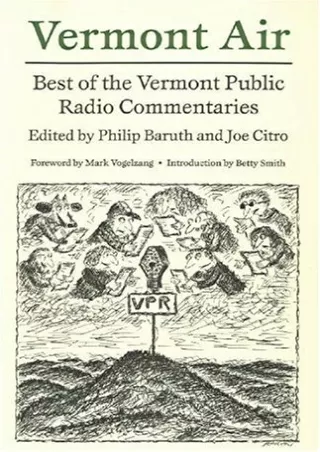 DOWNLOAD/PDF Vermont Air: Best of the Vermont Public Radio Commentaries