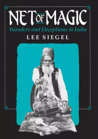 Read ebook [PDF] Net of Magic: Wonders and Deceptions in India
