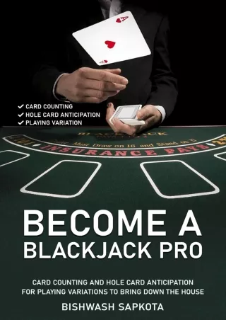 $PDF$/READ/DOWNLOAD Become a Blackjack Pro: Card Counting and hole card anticipation for playing