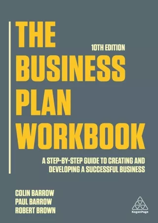 [EPUB] DOWNLOAD The Business Plan Workbook: A Step-By-Step Guide to Creating and Developing a Successful Business