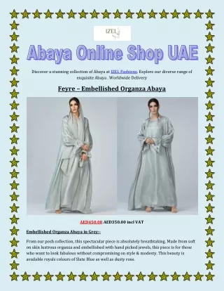 Abaya Online Shop UAE