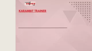 karambit trainer