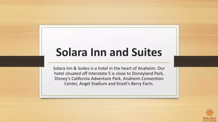 solara inn and suites