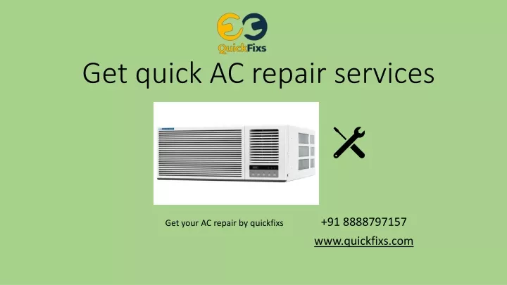 get quick ac repair services
