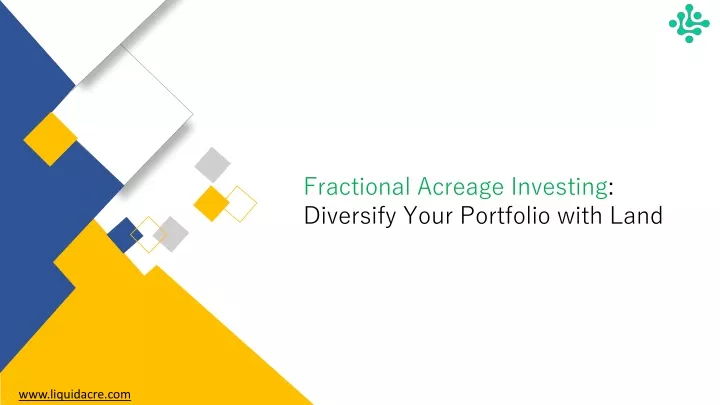 fractional acreage investing diversify your