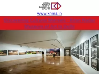 Discovering Cultural Marvels - Kiran Nadar Museum of Art in Delhi