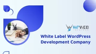 White Label WordPress Development Services