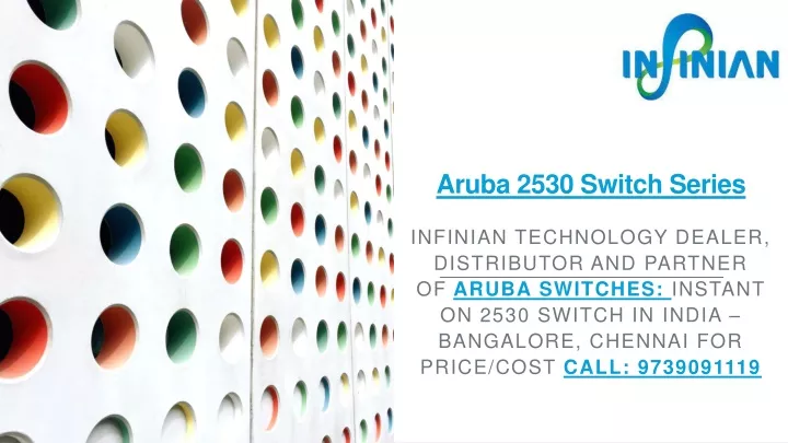 aruba 2530 switch series