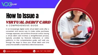 How to Issue a Virtual Debit Card