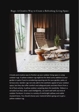rugs a creative way to create a refreshing living