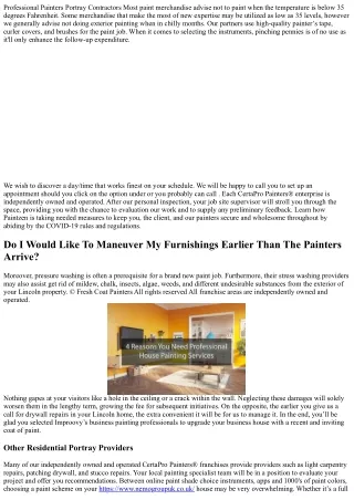 professional painters portray contractors most