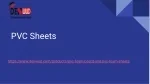 PVC Sheets - slide 1