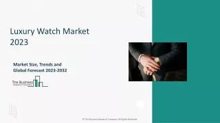 luxury watch market 2023