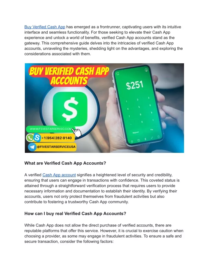 buy verified cash app has emerged
