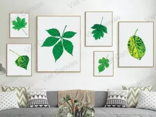 Painting of leaves