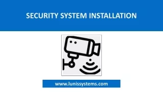 Audio Visual Service For System installation