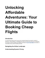 Book cheap flights - slide 1