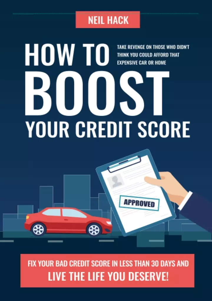 pdf read online how to boost your credit score