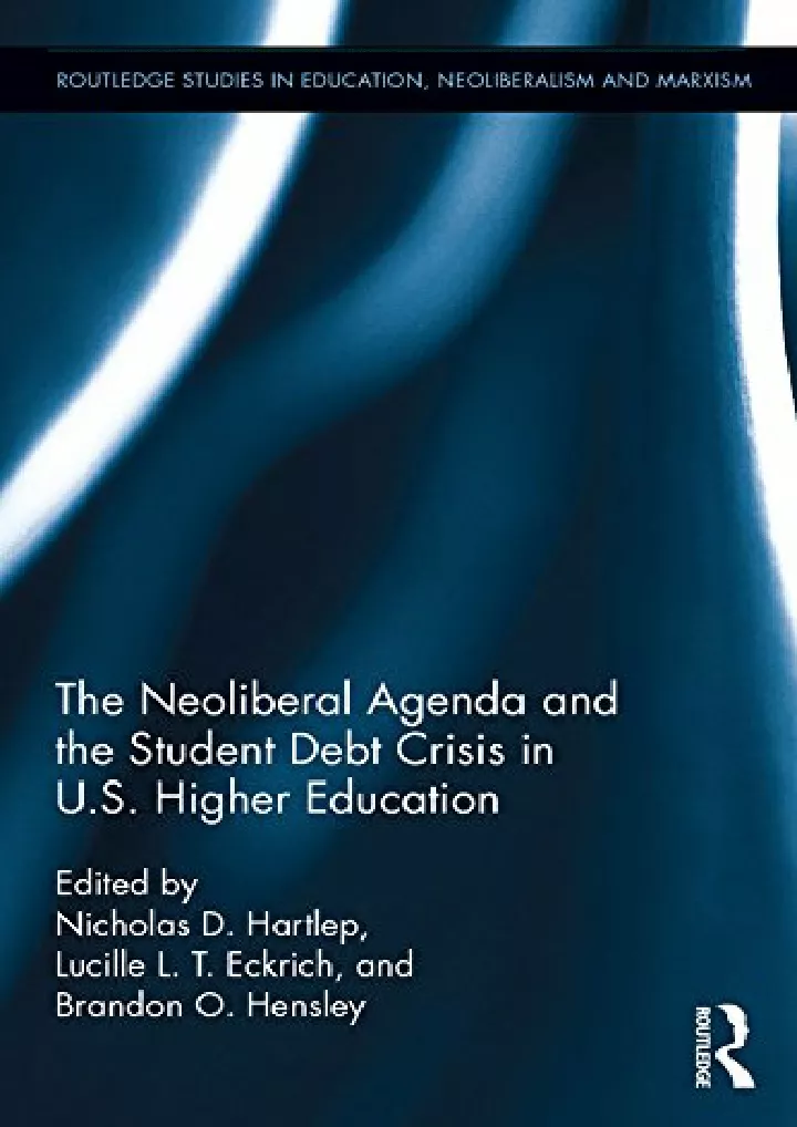 read ebook pdf the neoliberal agenda