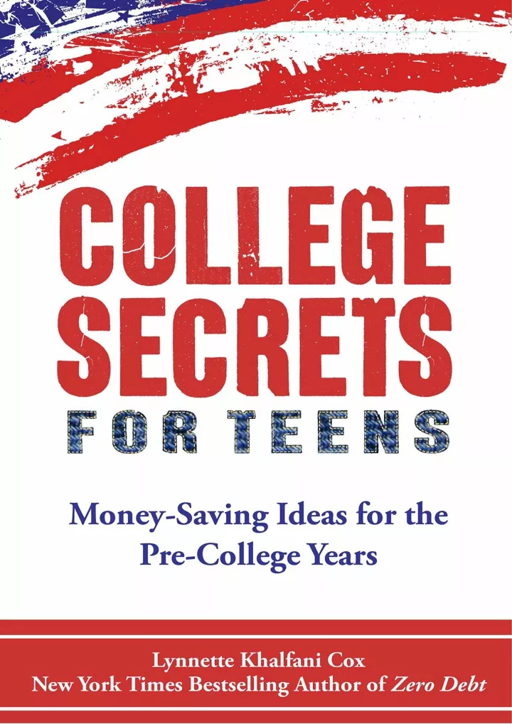 pdf read download college secrets for teens money