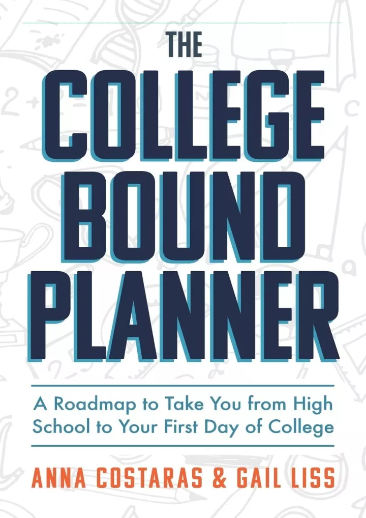 pdf the college bound planner a roadmap to take