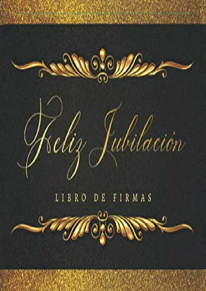 get pdf download feliz jubilacion libro de firmas