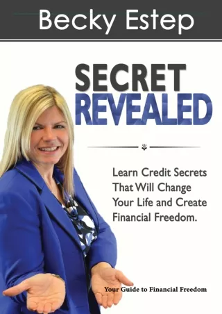 ⭐DOWNLOAD⭐ Book [PDF]  Secret Revealed: Learn Credit Secrets that Will Change Yo