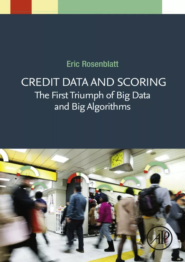 read ebook pdf credit data and scoring the first