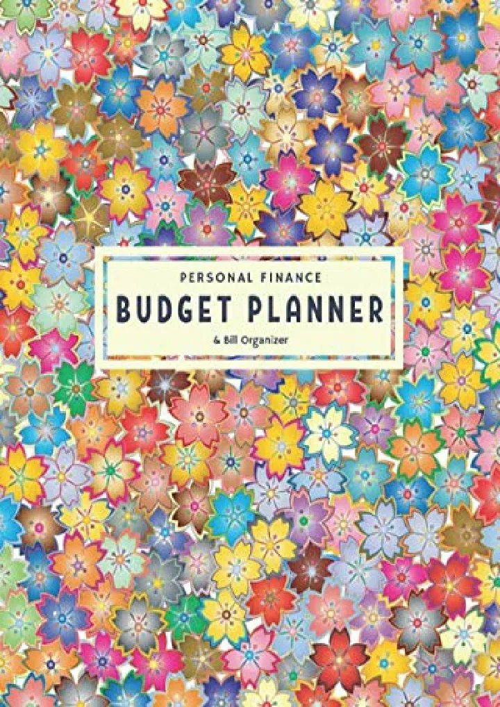 pdf read download personal finance budget planner