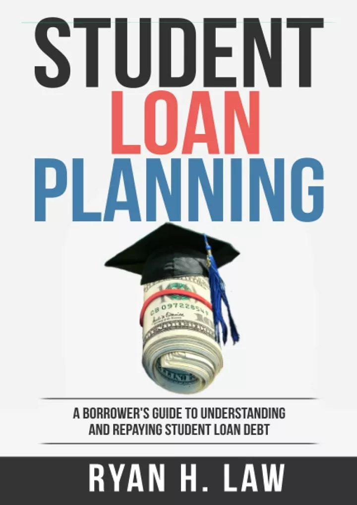 download book pdf student loan planning