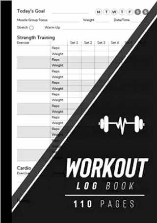 ❤️PDF⚡️ Workout Log Book