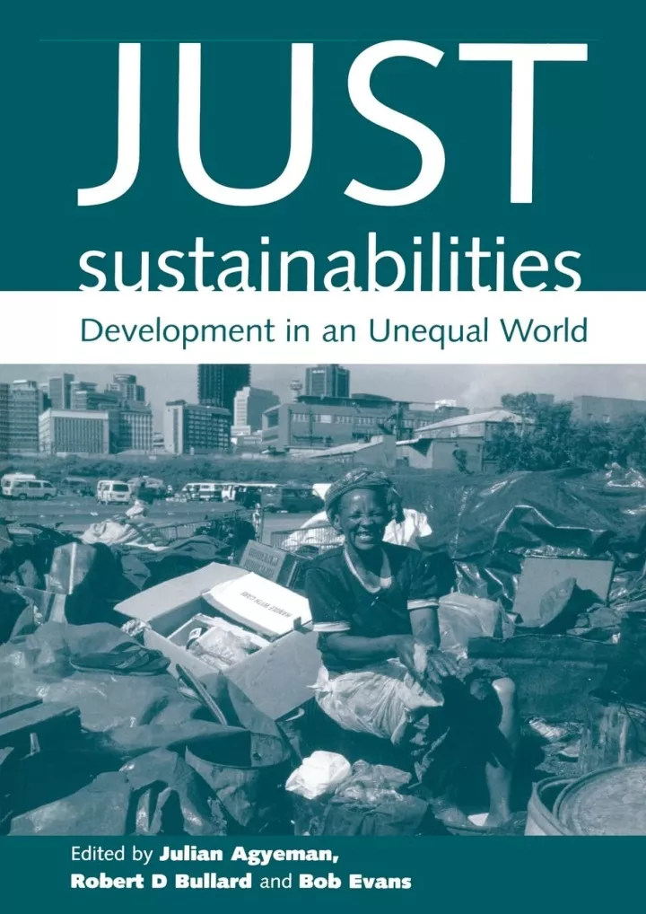 pdf read online just sustainabilities development