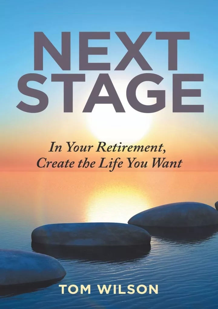 download book pdf next stage in your retirement