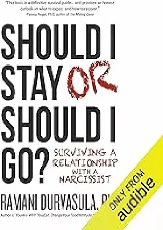 Ebook❤️(download)⚡️ Should I Stay or Should I Go?: Surviving a Relationship with a Narcissist