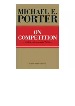 ✔️download⚡️ book (pdf) On Competition Updated and Expanded Edition for android