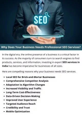 why does your business needs professional