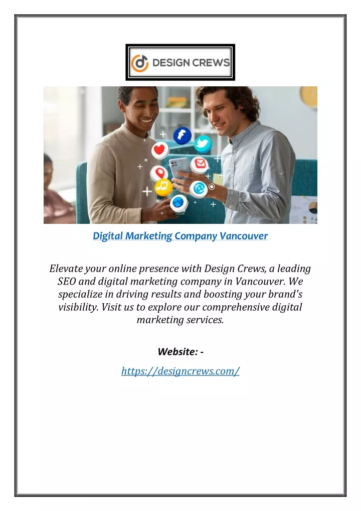 digital marketing company vancouver