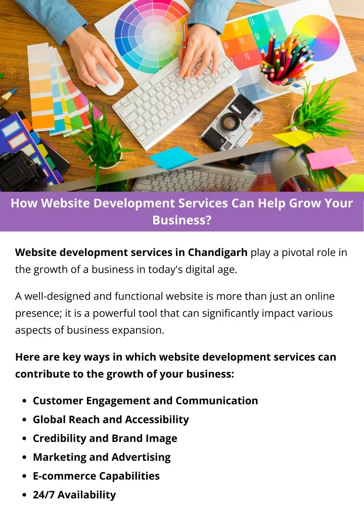 how website development services can help grow