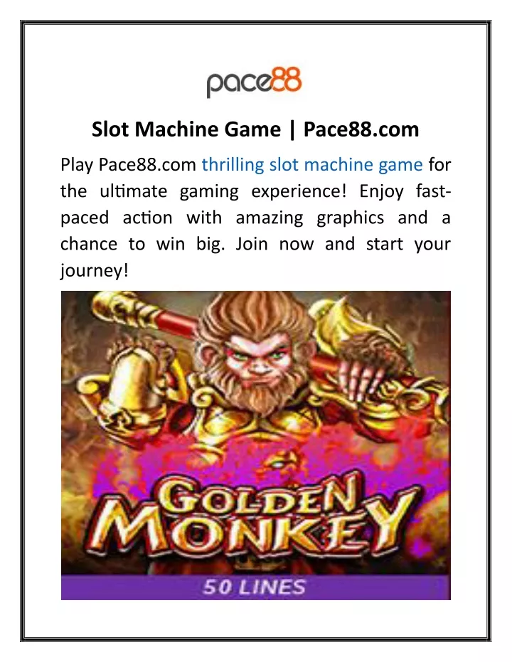 slot machine game pace88 com